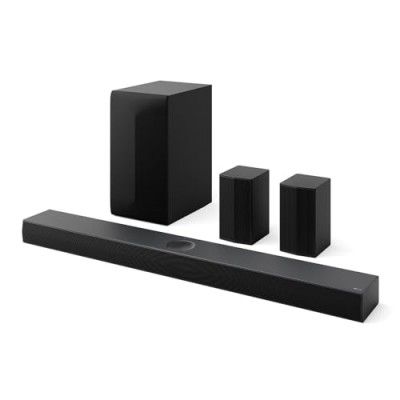 LG SQ75TR, 600W, 5.1.1 ch. Dolby Atmos Soundbar with Wireless Subwoofer, Wirless Rear Speaker, TV Synergy, Wow Orchestra, Wow Interface, QNED Matching Bracket inside (QNED TV Models 82T/83/88T/90T)