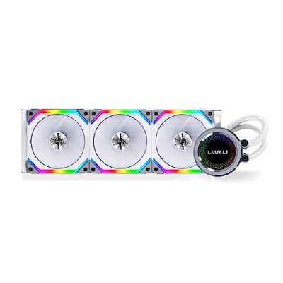 Lian Li Galahad 360 ARGB UNI Fan SL Edition - White All-in-one Liquid CPU Cooler/AIO | Support Intel: LGA 115X,LGA 1200,LGA1700 & AMD: AM4,AM5 - G89.GA360SLA.in