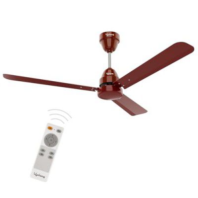 Lifelong 1200mm BLDC Ceiling Fan for Home (48 Inch) - 35-Watt Smart Fan with 350 RPM High Speed - Up to 60% Energy Saving Noiseless Fan - Remote Control Fans for Home Ceiling (LLCFBL902)