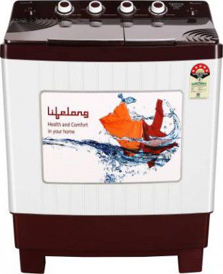 Lifelong 7.5 kg Semi Automatic Top Load Washing Machine LLSWM75PB