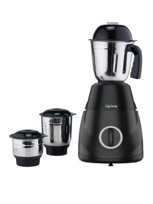 Lifelong Black LLMG300 Power Pro LX 500W Mixer Grinder With 3 Jars