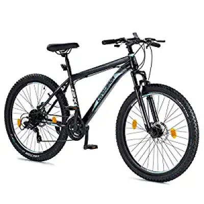 Lifelong Geared Cycle with Dual Disc Suspension, 21 Shimano Gear (Conqueror GX21)