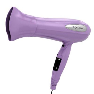 Lifelong Hair Dryer | 1 Year Warranty | Hair Dryer For Women & Men, 2100 Watts, Blow Dryer for Hair Styling, Portable Dryer Machine, (Lavender)