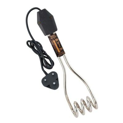 Lifelong Infinia Plus 1500 W Immersion Rod Water Heater, Shock Proof with Copper Heating Element| Electric Rod, 1 Year Warranty (Black, ISI Certified)