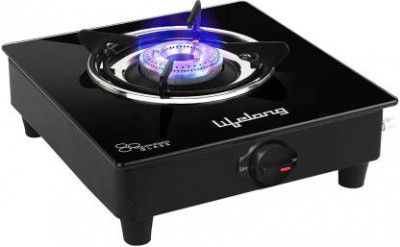 Lifelong ISI Certified Glass Manual Gas Stove (1 Burner)