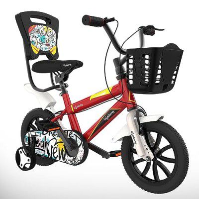 Lifelong 12T Cycle for Kids 2 to 5 Years - Bike Frame Size: 8" -Suitable for Children Under 3 Feet Height - Cycle (LLBC1201, Red)