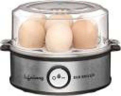 Lifelong LLEB05 Egg Boiler Egg Cooker  (Silver, Black, 7 Eggs)