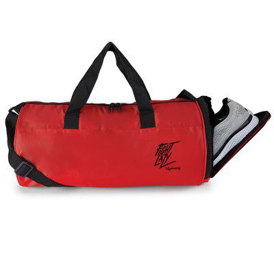 Lifelong LLGB01 Gym Bag | Adjustable Shoulder Bag for Men (Red, 6 Months Warranty)