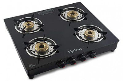 Lifelong LLGS44 Glass Top Gas Stove (4 Burner Gas Stove)