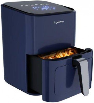 Lifelong LLHFD450 1350W Air Fryer with Hot Air Circulation Technology (4 L)