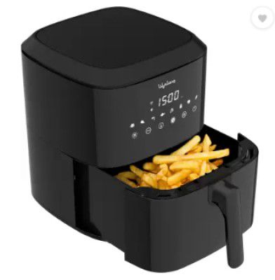 Lifelong LLHFS922 with Digital Touch Panel | 1500 W | Timer Selection & Adjustable Temperature Control | Preset Menu |Uses upto 90% Less Oil |Fry, Grill, Roast, Reheat and Bake Air Fryer  (8 L)