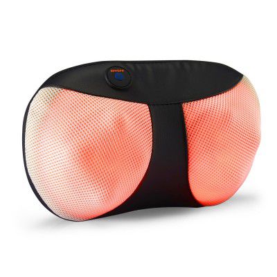 Lifelong LLM369 Cushion Massager and Body Massager with Heat and Strong 8 Deep Kneading nodes