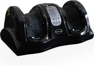 Lifelong LLM486 Foot Massager with Vibration for Pain Relief & Improved Blood Circulation Massager (Black)