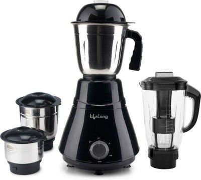 Lifelong LLMG200E 500 Mixer Grinder (4 Jars, Black)