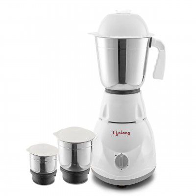 Lifelong LLMG45 Power Pro 500-Watt Mixer Grinder with 3 Jars