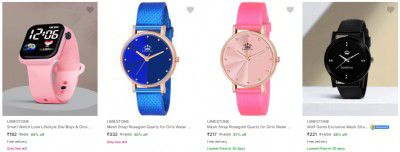 Limestone Wrist Watches upto 91% off starting From Rs.192