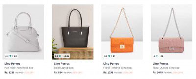 Lino Perros Handbags upto 81% Off