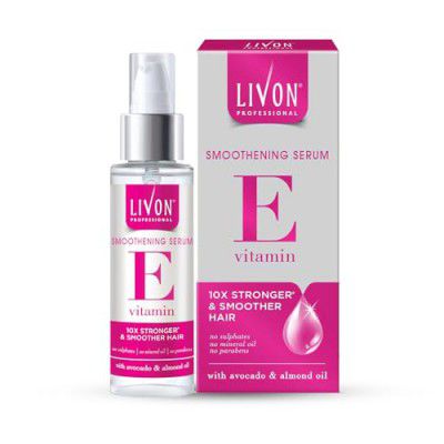 Livon Professional Smoothening Serum Women & Men | With Vitamin E, Avocado & Almond Oil | 100ml