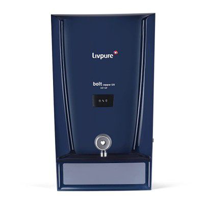 Livpure Bolt UV+UF+Copper Water Purifier for Home- 7 L Storage