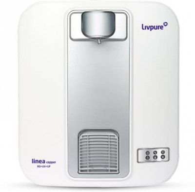 LIVPURE Linea Copper 5 L RO + UV + UF Water Purifier 