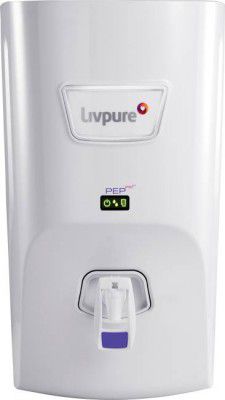 LIVPURE LIV-PEP-PRO-PLUS+ 7 L RO + UV + UF Water Purifier with Taste Enhancer (White)