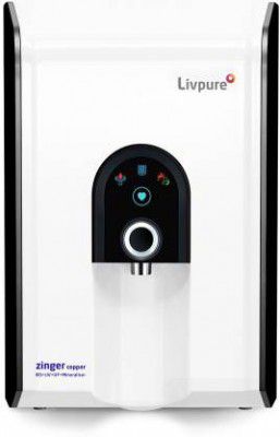 LIVPURE LIV-ZINGER-COPPER  2K 6.5 L RO + UV + UF + Minerals Water Purifier 