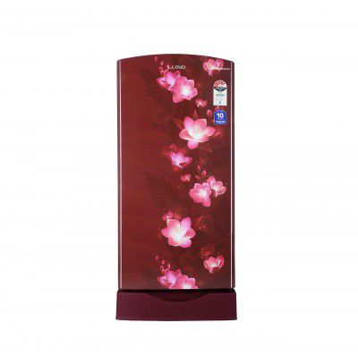 LLOYD 200 L 4 Star Base Stand Inverter Direct Cool Single Door Refrigerator (GLDF214SGWS1PB)