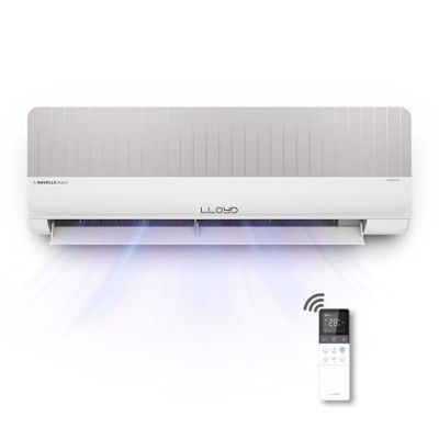 Lloyd Stylus 1.0 Ton 3 Star Wi-Fi Inverter Split AC (6 in 1 Convertible, Changeable AC Panel, 100% Copper, Anti-Viral + PM 2.5 Filter, 2024 Model, White/Grey Facia, GLS12V3FOGSY, FREE INSTALLATION*)