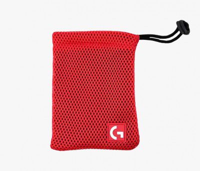 Logitech gaming mouse carrying pouch - Red