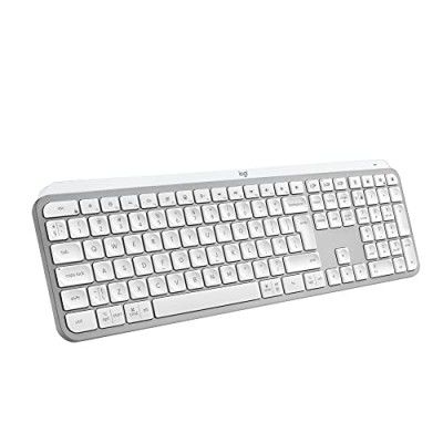 Logitech MX Keys S Wireless Keyboard, - Pale Grey