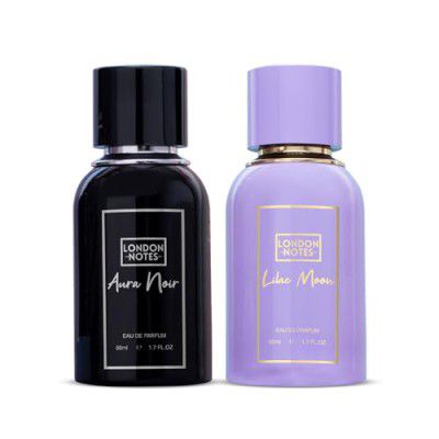 LONDON NOTES BY NEW U London Notes Unisex Eau De Liquid Parfum Gift Set Pack Of 2 For Men & Women (50Mlx2)