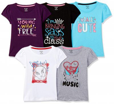 Longies Girls Regular Fit T-Shirt