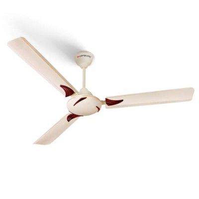 LONGWAY Creta P1 1200 mm/48 inch Ultra High Speed 3 Blade Anti-Dust Decorative Star Rated Ceiling Fan