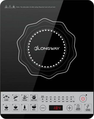 Longway Cruiser IC 2000 W Induction Cooktop (Black, Push Button)