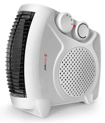 Longway Fan Room Heater (White, 2000 watts) (Hot Max)