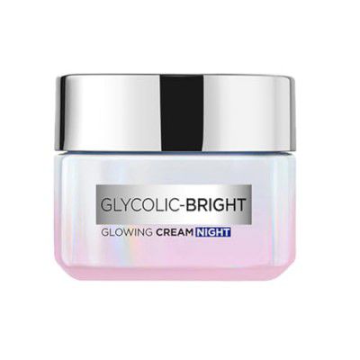 L'Oreal Paris Glycolic Bright Glowing Night Cream, 15ml