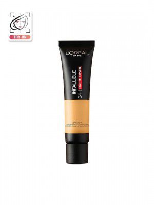 LOreal Paris Infallible 24H Matte Cover SPF20 PA+++ Longwear Foundation-Caramel Sand 253