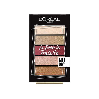 LOreal Paris La Petite Eyeshadow Palette, Nudist, 5 g