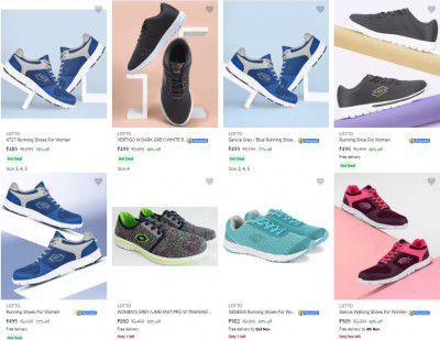 Lotto Womens Sports Shoes Starts ₹459 | Upto 80% Off