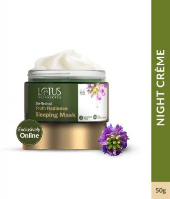 Lotus Botanicals Bio Retinol Youth Radiance Anti-Ageing Sleeping Mask  (50 g)