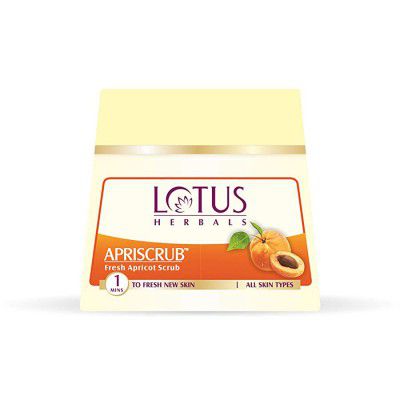 Lotus Herbals Apriscrub Fresh Apricot Scrub, 300g