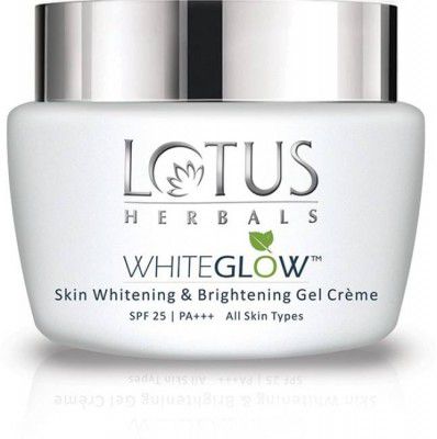 LOTUS HERBALS WhiteGlow Skin Whitening And Brightening Gel with SPF-25, for all skin types  (60 g)