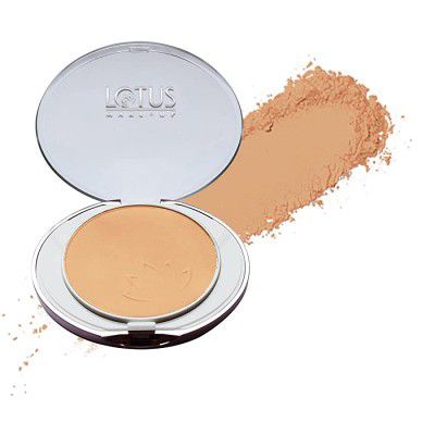 Lotus Make-Up Ecostay Ideal Finish Pressed Powder Almond, Almond, 9 g