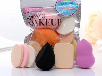 LSARI Makeup Sponge 6 in 1 Makeup Sponge & Makeup Puff Set