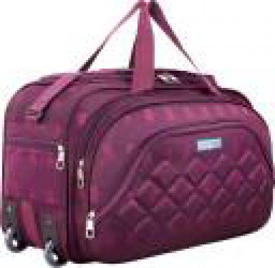 LUGZY 65 L Strolley Duffel Bag - A1-PURPLE_17 - Purple - Large Capacity