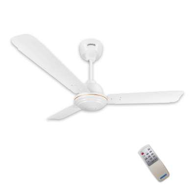 Luminous Potentia 1200mm BLDC Motor with Remote 3 Blade Ceiling Fan (White, Pack of 1)