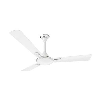 Luminous RR Audie 1200Mm 2 stars Bee Certified Energy Efficient 50-Watt High-Speed Ceiling Fan For Home&Office (Sparkle White)