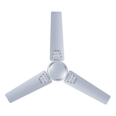 LUMINOUS Wavia 1200mm 44-Watt High Speed 3Star Ceiling Fan (Silky Silver)