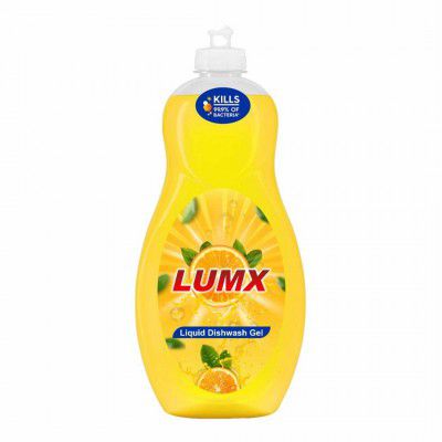 Lumx | Dishwashing Liquid |  Leaves No Residue| Grease Cleaner for all utensil| 500 ML (Lemon)