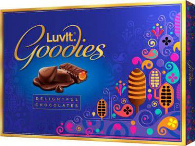 LuvIt Goodies Chocolates Assorted Gift Pack | Diwali Chocolate Gift Set | Best Gift Box for Birthday Celebration | Multipack | Bars  (127.9 g)